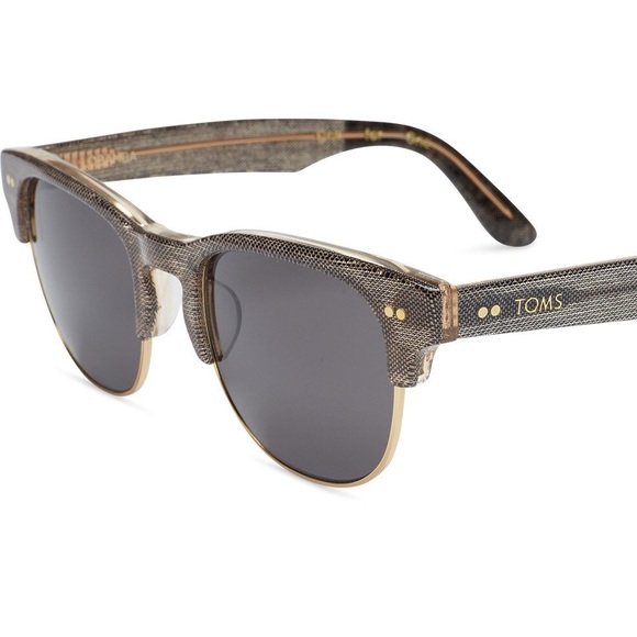 Toms Accessories - NWT TOMS - LOBAMBA GREY DENIM SUNGLASSES
